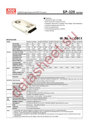 SP-500-24 datasheet  